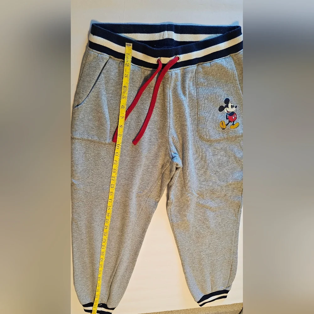 A Set Disney Gray Mickey Mouse Hoodie & Pants - Picture 5 of 10